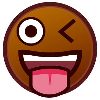 あっかんべー 茶 Emojidex Custom Emoji Service And Apps