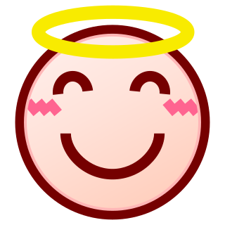 天使の笑顔 白 Emojidex カスタム絵文字サービスとアプリ