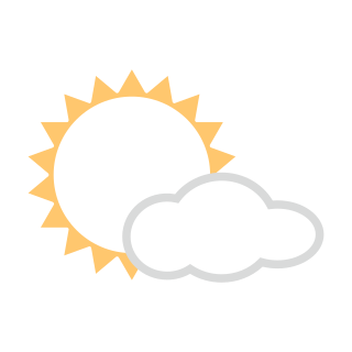 太陽と雲 Emojidex 絵文字デックス カスタム絵文字サービスとアプリ
