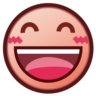 嬉しい顔 桃 Emojidex Custom Emoji Service And Apps