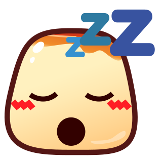 眠い プリン Emojidex 絵文字デックス カスタム絵文字サービスとアプリ