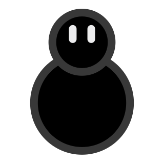 雪だるま 黒 Emojidex Custom Emoji Service And Apps