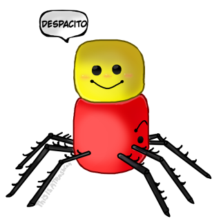 Despacito Spider Emojidex Custom Emoji Service And Apps - despacito but roblox