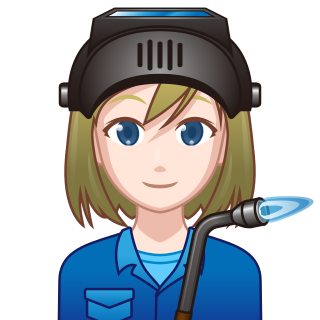 female factory worker(wh) | emojidex - custom emoji service and apps