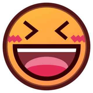 Open Eye Laugh Crying Emoji  emojidex - custom emoji service and apps