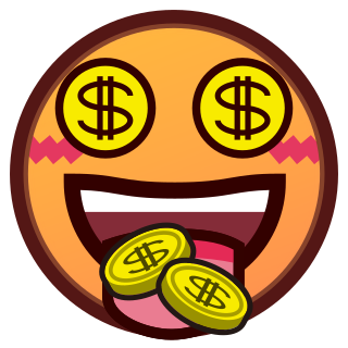 Money Mouth Face Emojidex Custom Emoji Service And Apps - money mouth face wh
