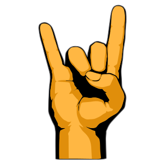 Risultati immagini per rock horns emoji png